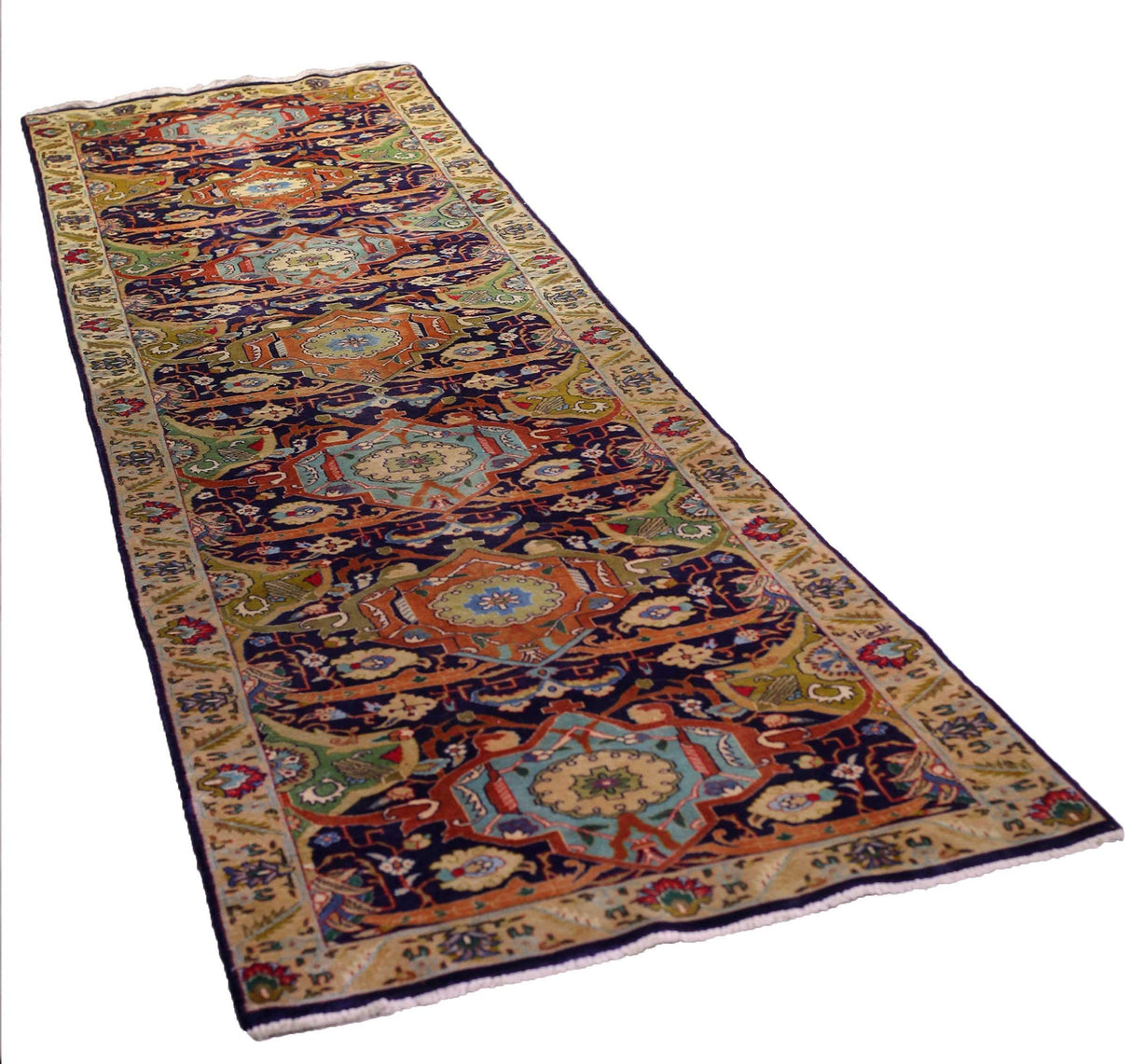 Antique Tabriz Runner - Nomadic Art