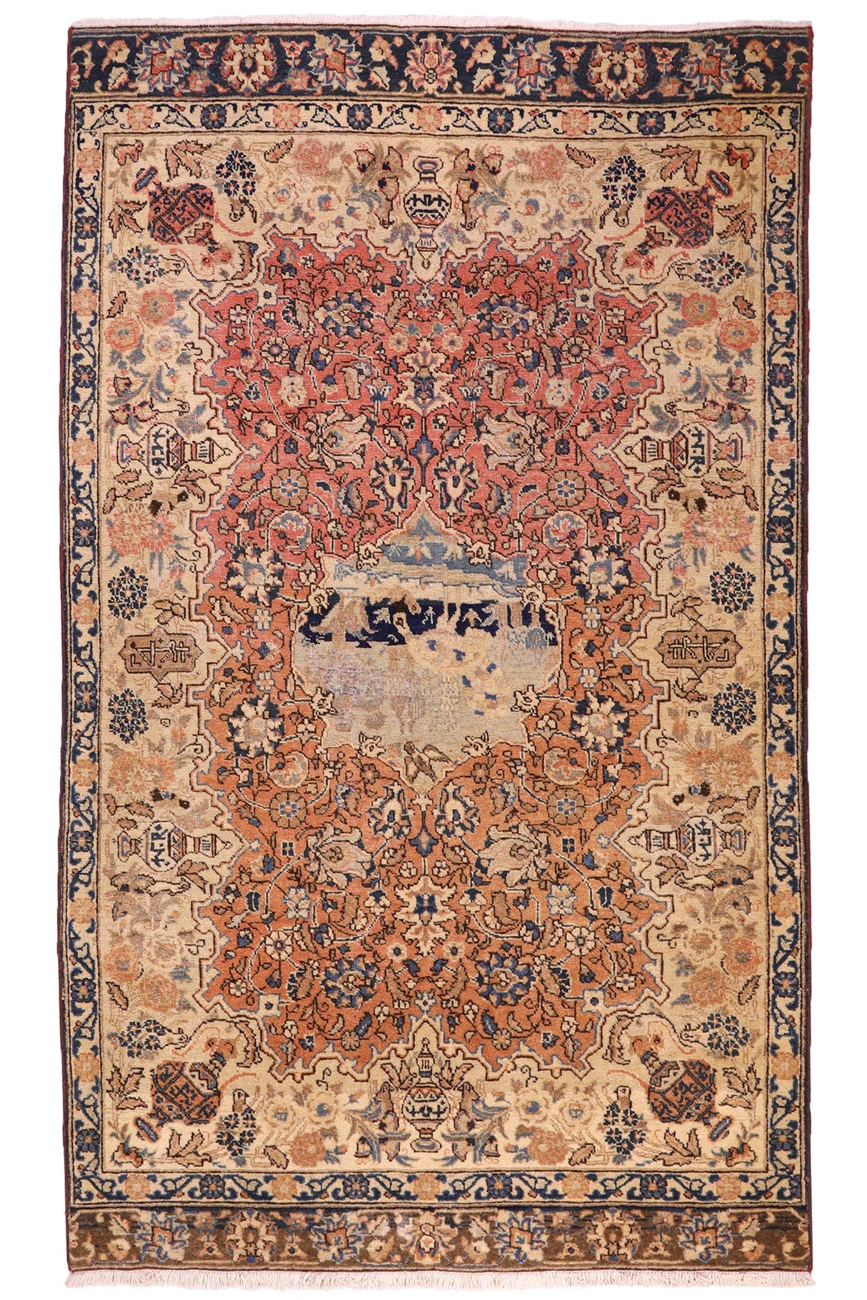 Antique Tabriz Rug