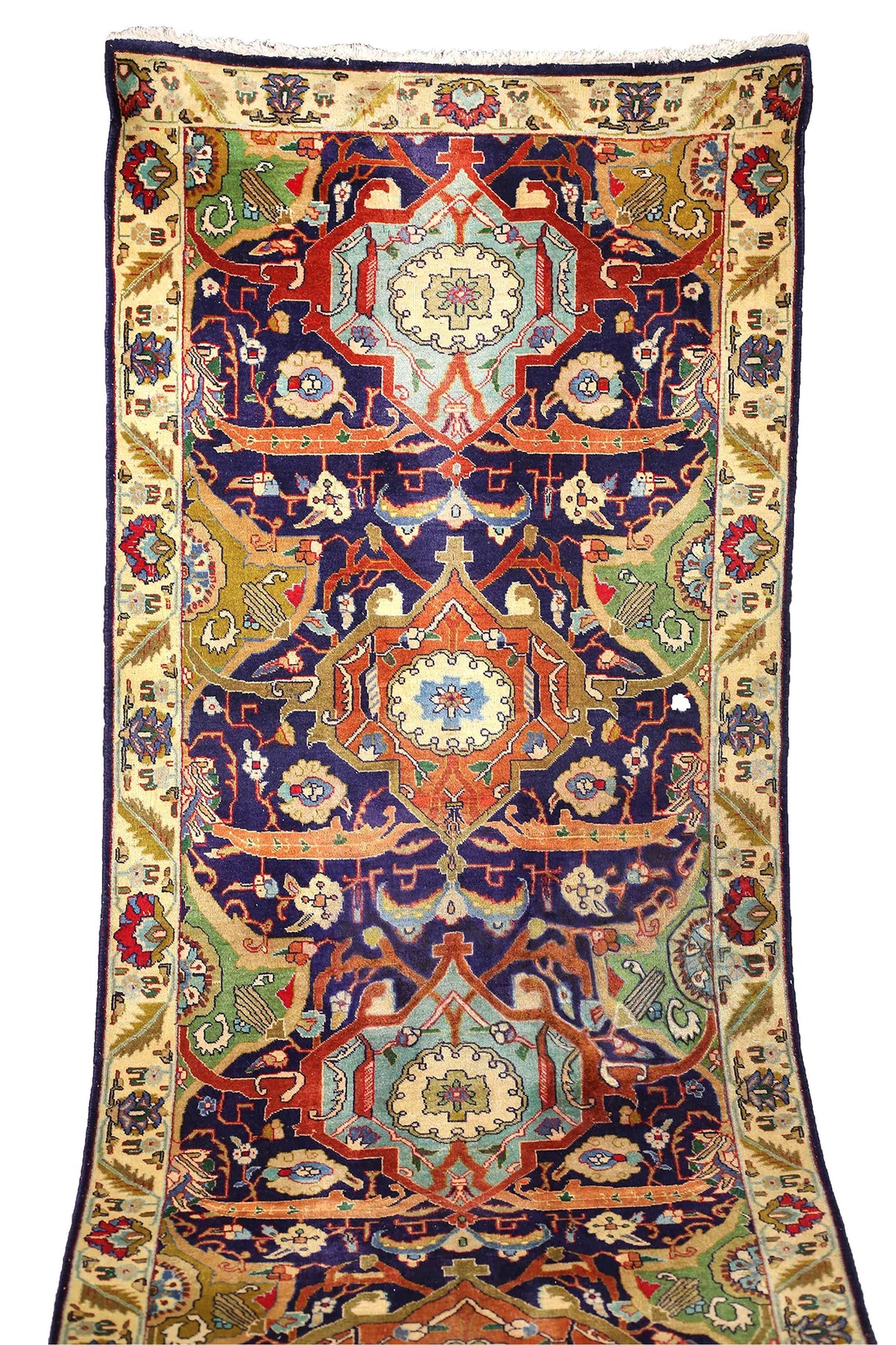 Antique Tabriz Runner - Nomadic Art