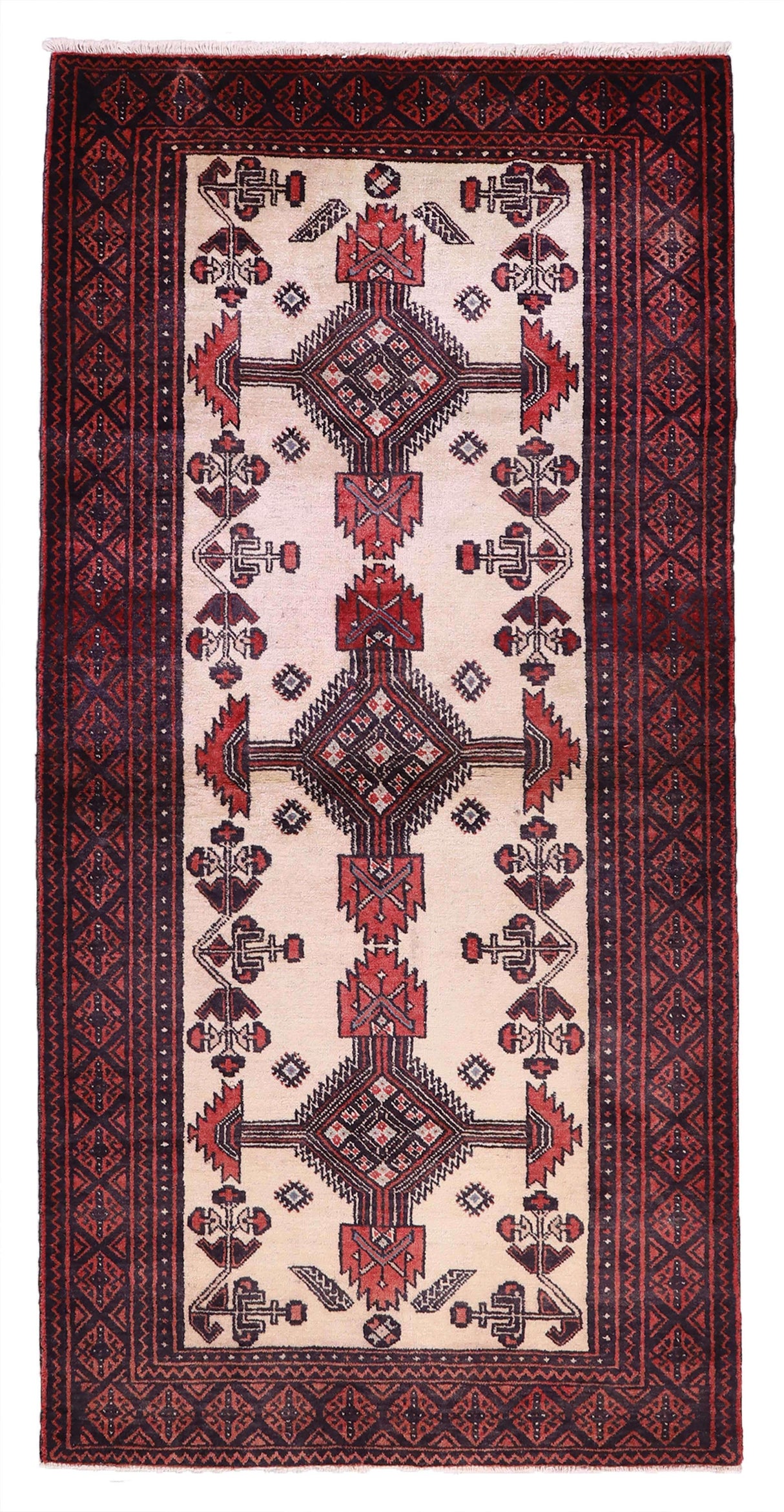 Antique Balouch Rug - Nomadic Art