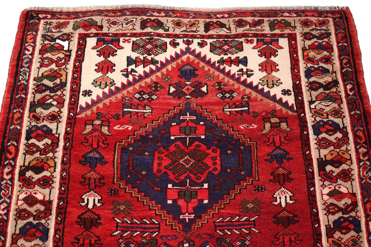 Antique Hamedan Rug - Nomadic Art