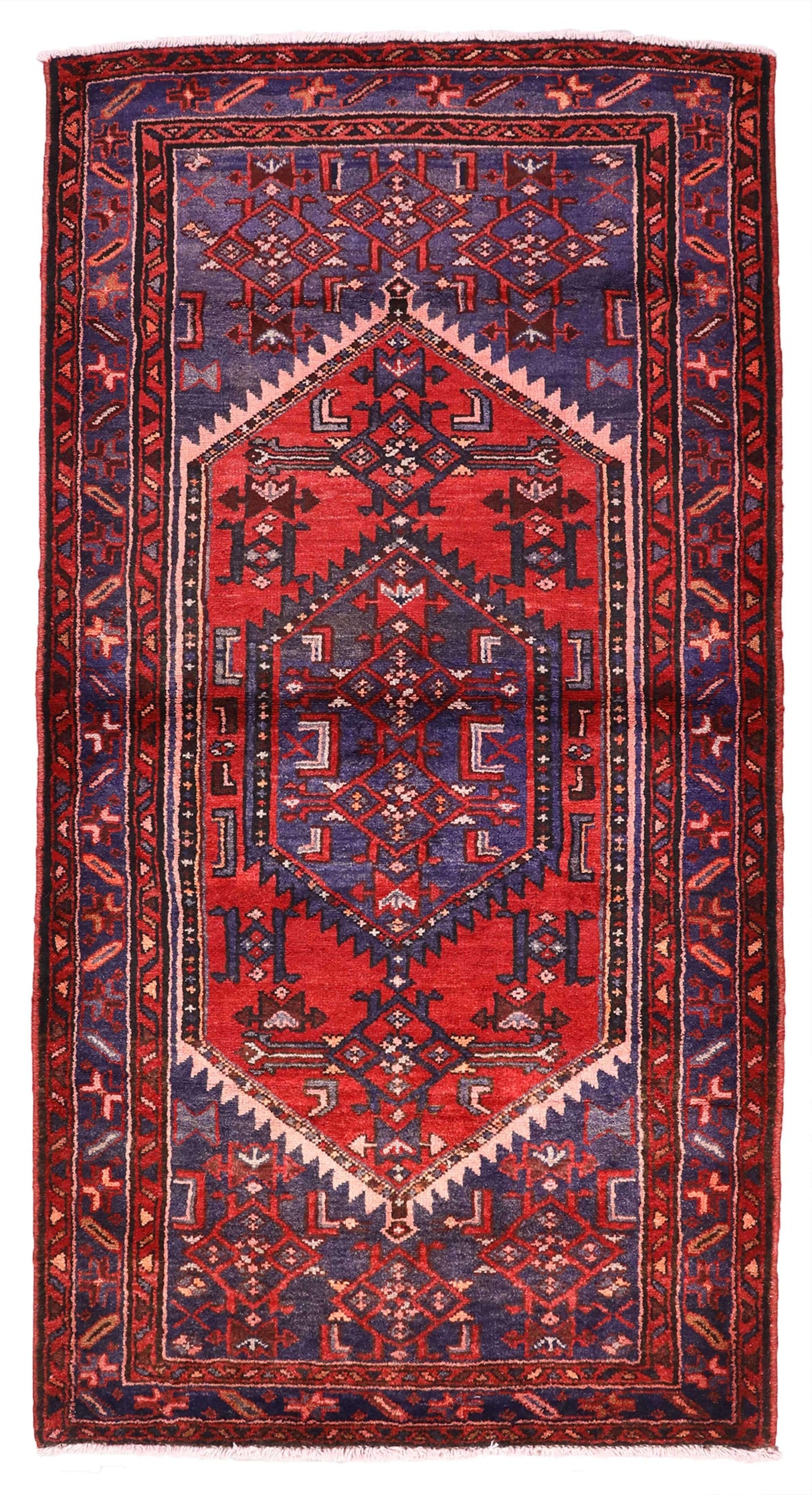 Antique Hamedan Rug - Nomadic Art