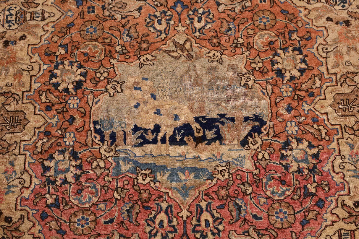 Antique Tabriz Rug - Nomadic Art